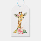 Generieke Giraffe Cadeaulabel (Voorkant)