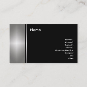 Generieke Kaart Visitekaartje