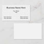 Generieke klassieke Visitekaartjes (Voorkant / Achterkant)