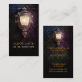 Generieke lamp met vuurvliegjes visitekaartje (Voorkant / Achterkant)