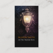 Generieke lamp met vuurvliegjes visitekaartje (Voorkant)