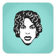 Generieke Person Square Sticker