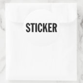 Generieke Sticker (Tas)