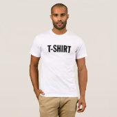 Generieke T-Shirt (Voorkant volledig)