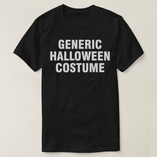 Generisch Halloween Costume T-shirt (Design voorkant)