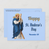 Generisch Happy St. Andrew's Day Briefkaart (Voorkant / Achterkant)