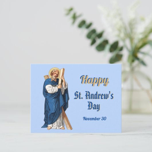 Generisch Happy St. Andrew's Day Briefkaart (Staand voorkant)