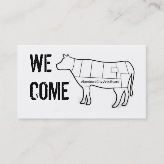 Generisch Propaganda-Visitekaartje - een artikel - Visitekaartje (Voorkant)