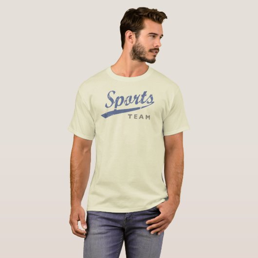 Generisch shirt sportteam (Voorkant volledig)