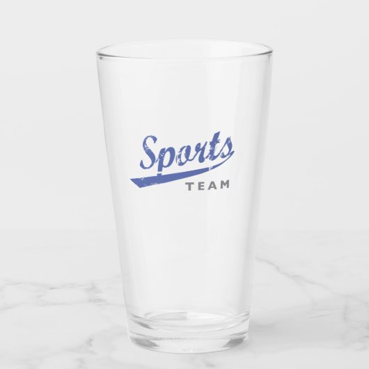 Generisch Sportteam Glas (Voorkant)