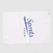 Generisch Sportteam Golfhanddoek (Horizontaal)