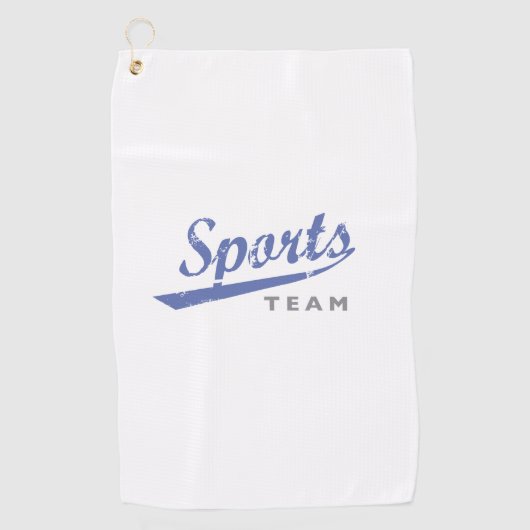 Generisch Sportteam Golfhanddoek (Voorkant)