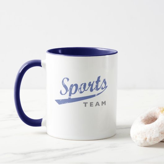 Generisch Sportteam Mok (Met donut)