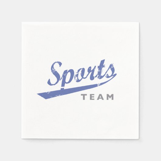 Generisch Sportteam Servet (Voorkant)