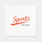 Generisch Sportteam Servet (Voorkant)