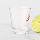 Generisch Sportteam Shot Glas (Links)