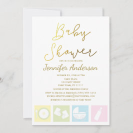 Generisch Unisex Boy of Girl Baby shower Kaart