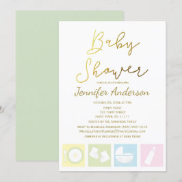 Generisch Unisex Boy of Girl Baby shower Kaart