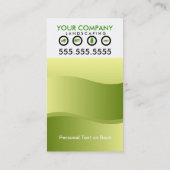 Generisch Visitekaartje van Landscaper (Achterkant)