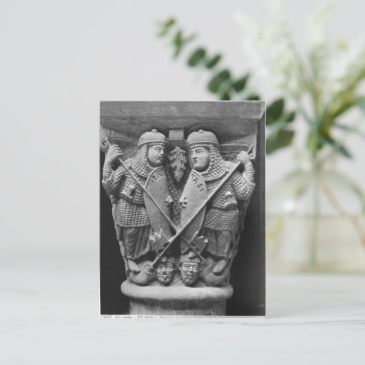 Generositeit en liefdadigheid die twee Vices doorb Briefkaart (Staand voorkant)