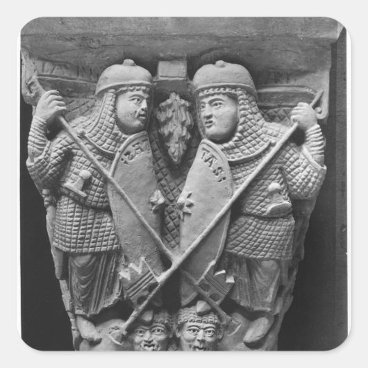 Generositeit en liefdadigheid die twee Vices doorb Vierkante Sticker (Voorkant)