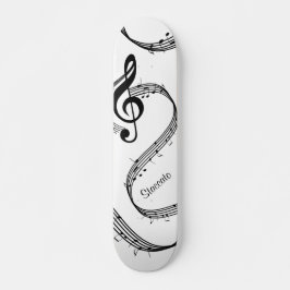 Generous G Clef Personal Persoonlijk Skateboard