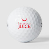 Generous Juice Golf Balls-Callaway Golfballen (Voorkant)