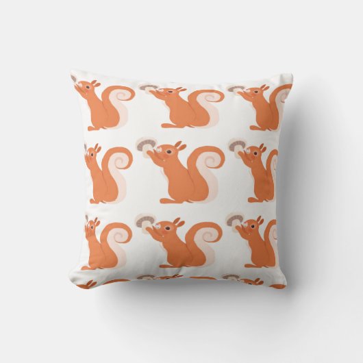 Generous Squirrel Throw Cousin Kussen (Voorkant)