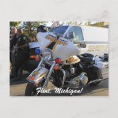 Genesee County Sherriff Briefkaart (Voorkant)