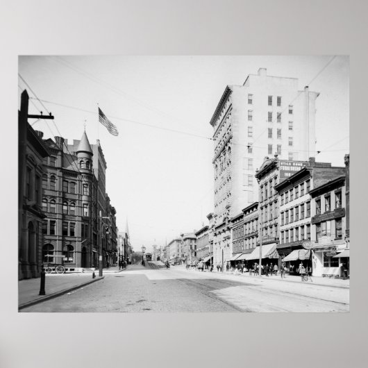 Genesee Street: 1905 Poster (Voorkant)