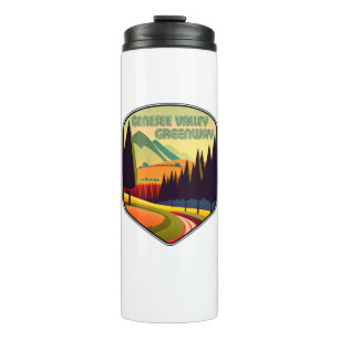 Genesee Valley Greenway New York Kleuren Thermosbeker