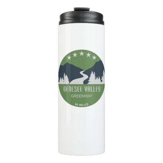 Genesee Valley Greenway New York Thermosbeker (Voorkant)