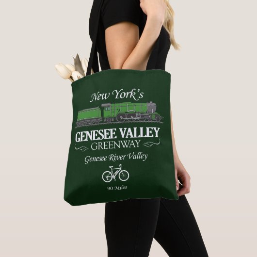 Genesee Valley Greenway (RT2) Tote Bag (Dichtbij)