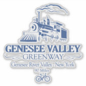 Genesee Valley Greenway (RT) Sticker (Voorkant)
