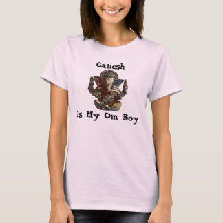 Genesh, Ganesh, is Mijn Om Boy T-shirt