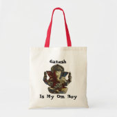 Genesh, Ganesh, is Mijn Om Boy Tote Bag (Voorkant)