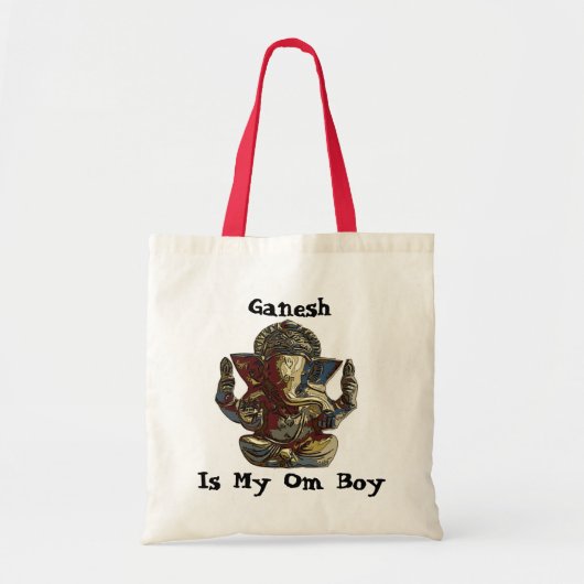 Genesh, Ganesh, is Mijn Om Boy Tote Bag (Voorkant)