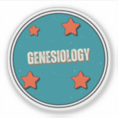 genesiologie sticker (Voorkant)