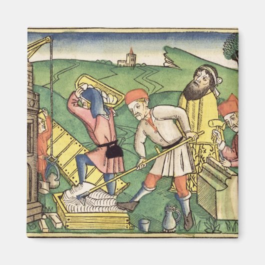 Genesis 11 1-9 Building The Tower of Babel, from t Magneet (Voorkant)