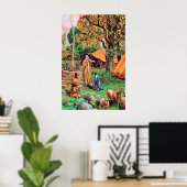 Genesis 12 Gods beloften aan het Abram poster (Thuiskantoor)