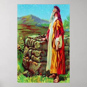 Genesis 15 Abram gelooft God poster