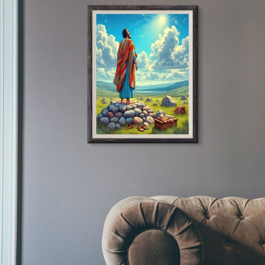 Genesis 15: De heilige blik van Abram Poster