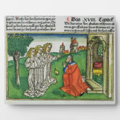 Genesis 18 2 Abraham en de Drie Angels, uit de Fotoplaat (Voorkant)