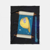 Genesis 1:1 - Bouw Fleece Deken (Voorkant)