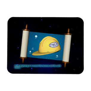 Genesis 1:1 - Bouw Magneet