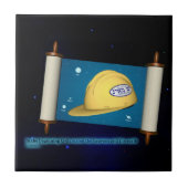 Genesis 1:1 - Bouw Tegeltje (Voorkant)