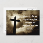Genesis 1;1 Briefkaarten (Voorkant / Achterkant)