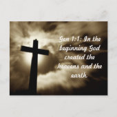 Genesis 1;1 Briefkaarten (Voorkant)