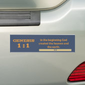 Genesis 1:1-Bumpersticker Bumpersticker (Op auto)
