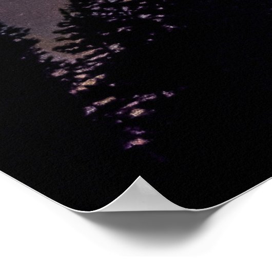 Genesis 1:1 in de begin Christelijke Manuscript Poster (Hoek)